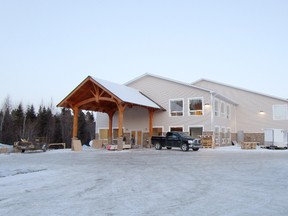 Local companies were involved in the creation of this Days Inn hotel in Sioux Lookout, which was built using 120 surplus shipping containers. (Supplied Photo)