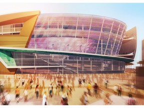 The AEG/MGM Arena is currently being built in Las Vegas and could house an NHL team. (ArenaLasVegas.com)