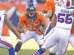 Running back C.J. Anderson was the lone Bronco to have a good fantasy game last week. (USA TODAY SPORTS)