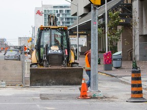 Queens Quay in Toronto on Nov. 4, 2014. (Ernest Doroszuk/Toronto Sun)