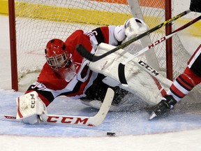 Ottawa 67's goalie Leo Lazarev. (Ottawa Sun Files)