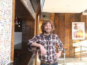 Gino Donato/The Sudbury Star                             
Mark Browning is the co-owner of Tucos Taco Lounge on Kathleen Street, which is opening soon.