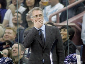 Craig MacTavish's last home game behind the bench in Edmonton Alberta as the Oilers Coach before being fired at the end of the 2008/2009 NHL season: April 10, 2009
- Edmonton Oilers Craig MacTavish at the game against the Calgary Flames during second period NHL action at Rexall Place in Edmonton. (EDMONTON SUN FILE)