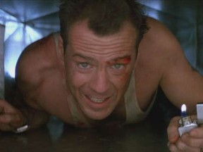 Bruce Willis in Die Hard. 

(Courtesy)