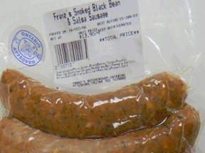 Two styles of Franz's sausages have been pulled from Ontario shelves over fears they could be contaminated with Listeria. (CFIA)