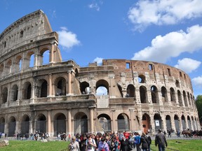 At some major ancient sights, such as the Colosseum, you can hire guides on the spot. Good ones can bring these thousands-of-years-old places to life. (Cameron Hewitt Photo)