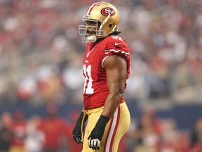 Ray McDonald of the San Francisco 49ers at AT&T Stadium on September 7, 2014. (Ronald Martinez/Getty Images/AFP)