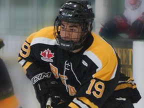 Smiths Falls Bears forward Neil Doef. (Jason Code/Photo)