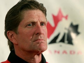 Mike Babcock may go through the season without negotiating a new contract with the Red Wings. If he decides to test the waters over the summer, the Oilers could be in the mix as a possible destination. (QMI Agency)