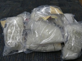 Police intercepted a drug package shipped from Brampton, Ont. to Winnipeg on Dec. 10.