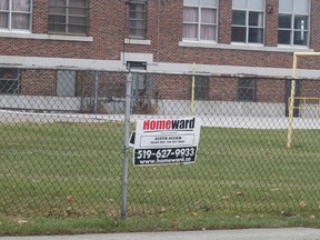 D.A. Gordon public school in Wallaceburg has been listed for sale for almost a month. Listing agent Rick Strain said the building has so far garnered a fair amount of interest. DAVID GOUGH/ QMI AGENCY