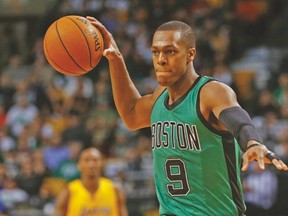The Boston Celtics dealt point guard Rajon Rondo to the Dallas Mavericks on Thursday night. (USA TODAY SPORTS)