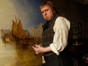 Timothy Spall won the Best Actor prize at Cannes for his role as J.M.W. Turner, in Mike Leigh's Mr. Turner. (Mongrel Media/HANDOUT)