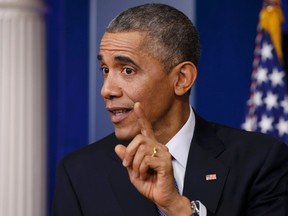 President Obama. 

REUTERS/Kevin Lamarque