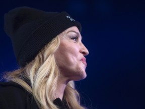 Madonna. 

REUTERS/Carlo Allegri