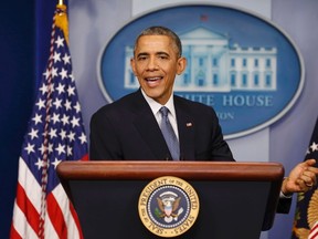 President Obama. 

REUTERS/Larry Downing