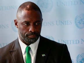Idris Elba. 

REUTERS/Shannon Stapleton