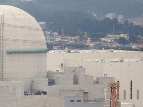 The Shin Kori No. 3 reactor of state-run utility Korea Electric Power Corp (KEPCO) is seen in Ulsan, about 410 km (255 miles) southeast of Seoul in this September 3, 2013 file photo. (REUTERS/Lee Jae-Won/Files)