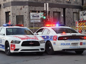 Montreal police cruisers
MATHIEU LACOMBE / QMI AGENCY