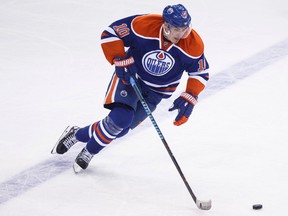 Nail Yakupov has one point in the last 18 games, a goal in the Dec. 7 win over San Jose. (Ian Kucerak, Edmonton Sun)