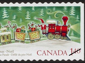 Santa stamp