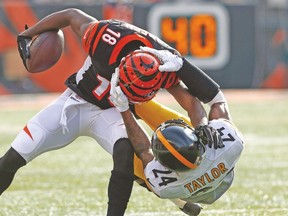 Cincinnati Bengals wide receiver A.J. Green torched the Steelers the last time they met. (USA TODAY SPORTS)