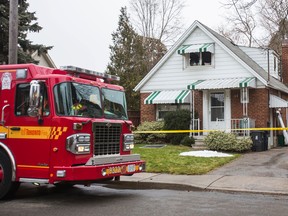 A shopper never expected to return to find a knife-wielding intruder had broken into his East York home, the house had been set on fire and that his son was missing. (ERNEST DOROSZUK, Toronto Sun)