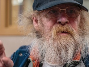 60-year-old Darwin Young of Ottawa has lived a life fuelled by alcohol, but with the help of rehab programs and family, he is trying to turn things around. Errol McGihon/Ottawa Sun