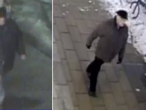 Ottawa Police are searching for this man, who they suspect is passing himself off as a police officer to rob elderly victims along Rideau St. (OTTAWA POLICE submitted images)