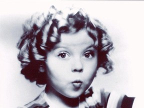The voice of the young Shirley Temple lives on every Christmas with the iconic song about her desire for a hippopotamus (Postmedia Network file).