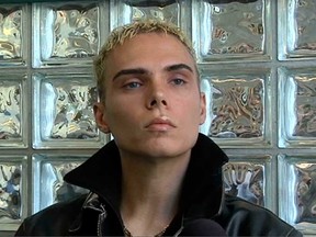 Luka Magnotta at the Toronto Sun office in September 2007.