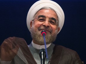 Iran's President Hassan Rouhani. REUTERS/ADREES LATIF