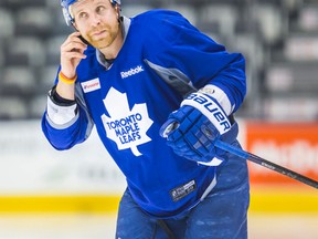 Maple Leafs forward Leo Komarov. (Ernest Doroszuk/Toronto Sun)