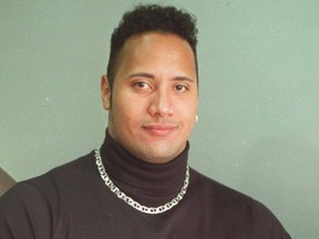 Dwayne Johnson as a Sunshine Boy. 

KATE MACCONNELL/QMI AGENCY