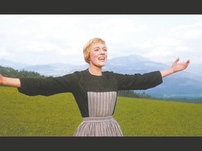 Julie Andrews in the award-winning musical The Sound of Music. On the occasion of the film?s 50th anniversary, it will be screened New Year?s Eve at Hyland Cinema as a fundraiser for its digital projector fund.
