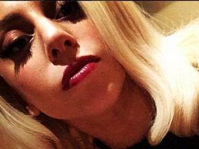 Lady Gaga selfie. (instagram/ladygaga)