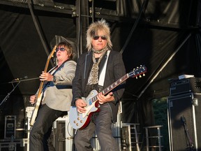 Mark Holmes, left, and Sergio Galli and the rest of Platinum Blonde will rock London into 2015 as keynote entertainment at 11 p.m. at New Year?s Eve in Victoria Park.