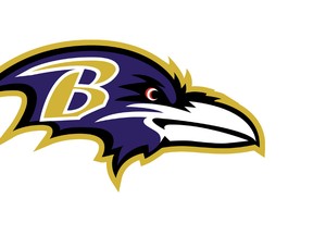 The Baltimore Ravens Logo.