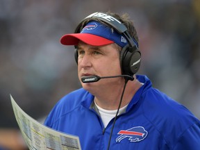 Doug Marrone resigned as Bills head coach on New Year's Eve. (Kirby Lee/USA TODAY Sports/Files)
