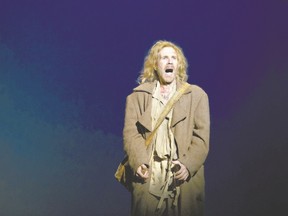 Drayton Entertainment?s hit show, Les Miserables, at Huron Country Playhouse, starred David Rogers in the lead role of Jean Valjean. (Special to QMI Agency)