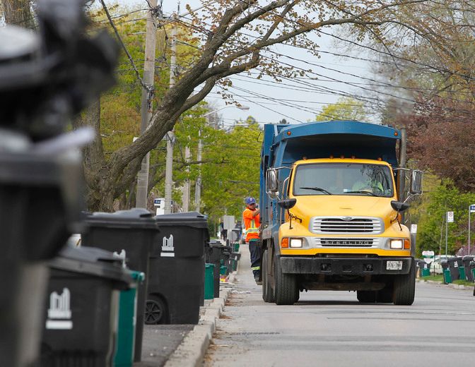 Contract out all garbage collection Toronto Sun