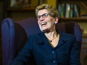 Premier Kathleen Wynne has vowed not to amalgamate Ontario's public and Catholic school systems. (ERNEST DOROSZUK, Toronto Sun)
