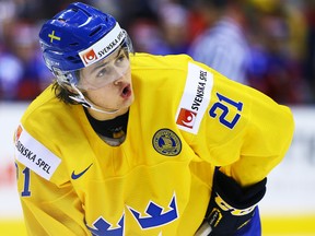 Sweden forward and Toronto Maple Leafs draft pick William Nylander has been getting the star treatment from fans in the city during the World Junior Hockey Championship. (DAVE ABEL/QMI Agency)