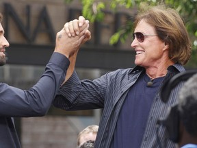 Brody Jenner (left) and Bruce Jenner. (WENN.com)
