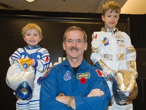 Chris Hadfield. 

Derek Ruttan/QMI Agency