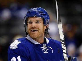 Maple Leafs forward David Clarkson. (CRAIG ROBERTSON/Toronto Sun files)