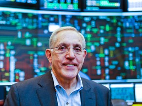 Ontario Energy Minister Bob Chiarelli poses for a photo during an inside look at the Independent Electricity System Operator (IESO) on Tuesday June 25, 2013.  The IESO is the nerve centre for the entire electricity system. Ernest Doroszuk/QMI Agency.