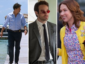 (L-R) Bloodline, Daredevil and Kimmy Schmidt are all part of Nexfix's 2015 lineup.