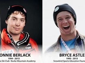 Ronnie Berlack and Bryce Astle died in an avalanche while free-skiing in Austria on Monday, Jan. 5, 2015. (United States Ski and Snowboard Association)
