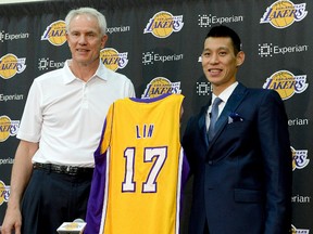 The 15-year-old daughter of Lakers general manager Mitch Kupchak (left) passed away after a lengthy illness. (Jayne Kamin/Oncea-USA TODAY Sports/Files)